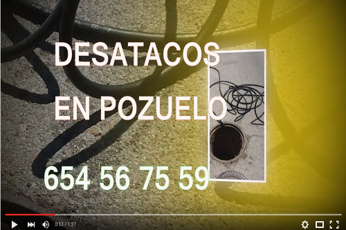 Desatascos en Pozuelo